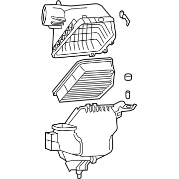 Nissan 16500-6CB0A Air Cleaner