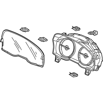 Acura 78100-TY2-A15 Meter Assembly Combination