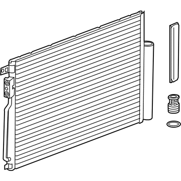 GM 95321793 Condenser