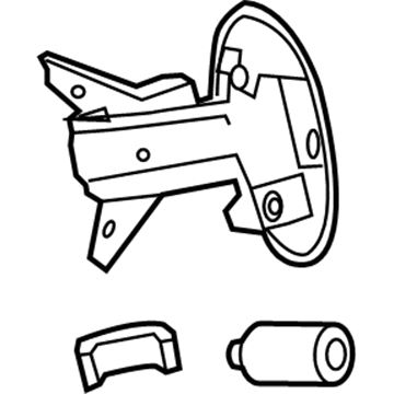 GM 22773108 Fuel Door