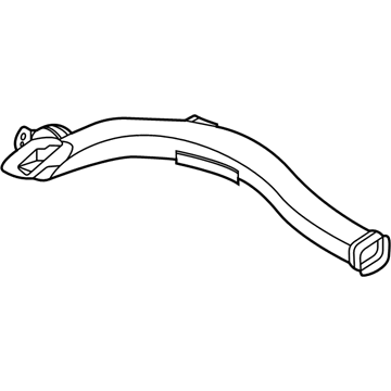 Hyundai 97380-K2000 Hose Assembly-Side DEFROSTER, LH