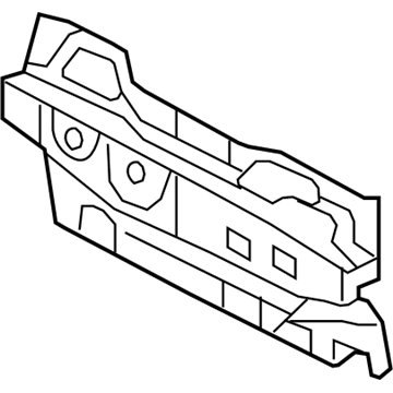 Hyundai 84120-0W000 Pad Assembly-Isolation Dash Panel