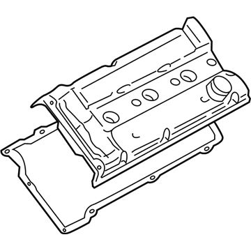 Hyundai 22420-37210 Cover Assembly-Rocker, RH