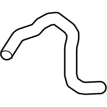 Acura 19502-R70-A00 Hose, Water (Lower)
