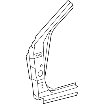 Lexus 61108-33909 R/F S/B, Front Body Pillar