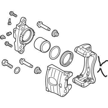 Hyundai 58190-AAA00 CALIPER Kit-Brake, RH