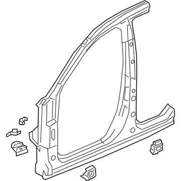 Acura 63120-TJB-315ZZ Stiffener Ring Complete R