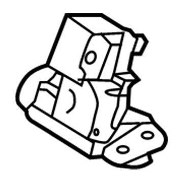 Hyundai 81230-2W000 Tail Gate Latch Assembly