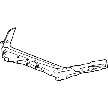 Honda 04602-TA0-A00ZZ Frame Set, Front Bulkhead Center (Upper)