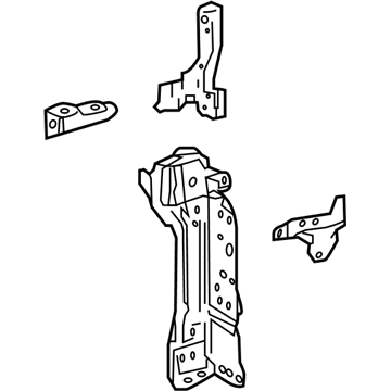 Toyota 53203-10901 Support Assembly