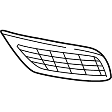 BMW 51-11-8-048-110 Grid Lateral Right