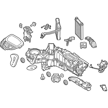 Ford BC3Z-19B555-W Evaporator Assembly