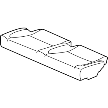 Acura 82137-TYA-A21 Pad Complete, Rear Cushion