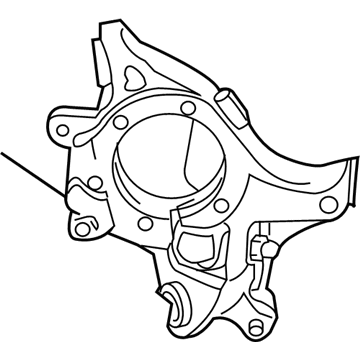 Mopar 4782928AF Knuckle-Rear