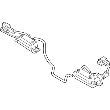 Kia 925403F000 Holder & Wiring Assembly