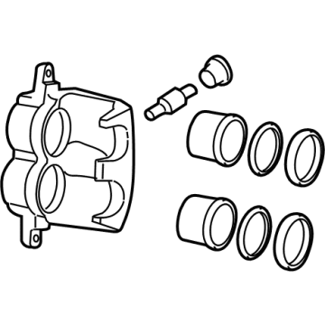 Mopar 68548446AA CALIPER-DISC BRAKE