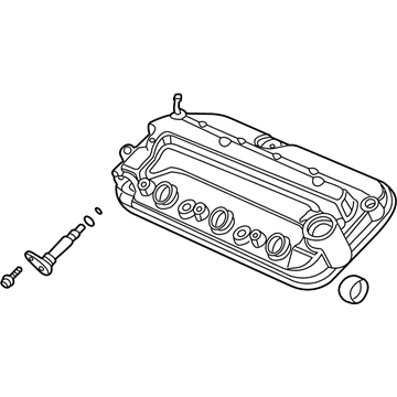 Acura 12310-RJA-000 Cover, Front Cylinder Head