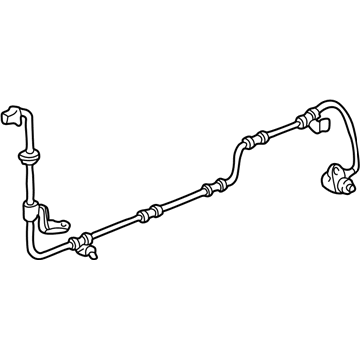 Honda 57475-S04-951 Sensor Assembly, Left Rear (Drum)