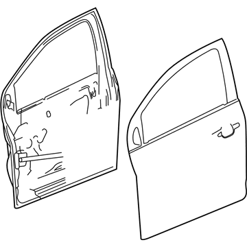 GM 42553459 Door Shell