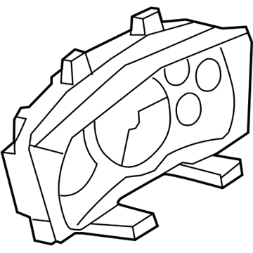 Nissan 24820-89S1A Speedometer Assembly