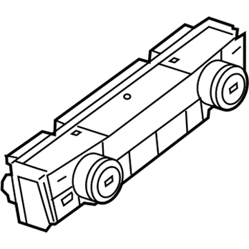 Nissan 27500-6AV0B Controller Assy-Air Conditiner