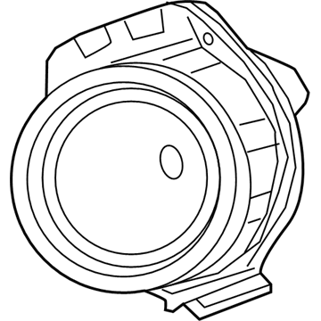 GM 23125292 Package Tray Speaker