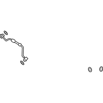 Ford FT4Z-8K153-E Coolant Line