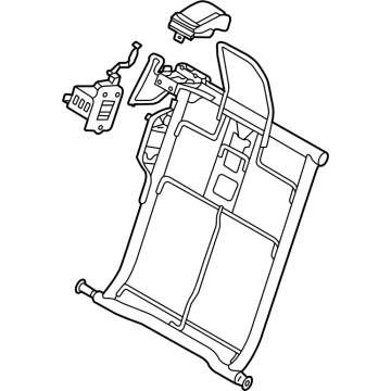 Kia 89410Q5000 Frame Assembly-Rr Seat B