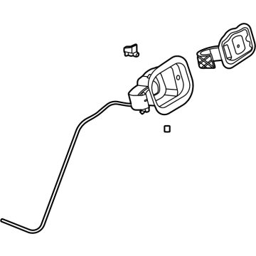 Ford M1PZ-5827936-A HOUSING - FUEL TANK FILLER PIP