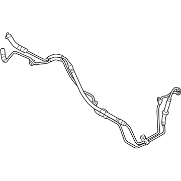 Hyundai 57510-3N000 Hose Assembly-Power Steering Oil Pressure