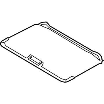 Infiniti 91250-4AM1C Shade Assy-Sunroof