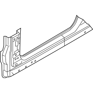 Infiniti G6410-5CAMA Sill Assy-Outer, RH