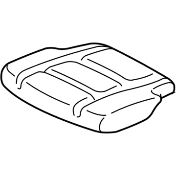 Honda 82135-S9V-A00 Pad, R. RR. Seat Cushion