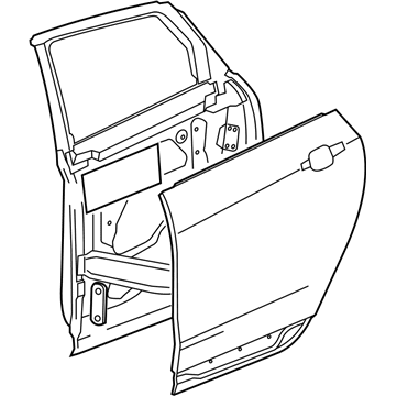 GM 23274199 Door Shell