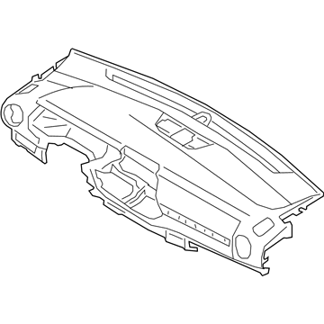 Kia 84710M7000WK Crash Pad Assembly-Main