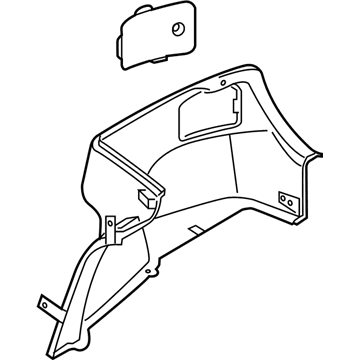 Hyundai 85740-E6000-TRY Trim Assembly-Luggage Side RH