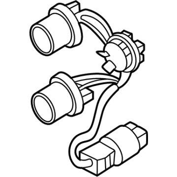 Hyundai 92491-K5000 HOLDER & WIRING-REAR COMBI, O/S