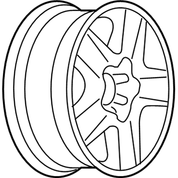 GM 9594224 Wheel, Alloy