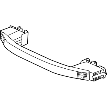 Honda 71130-TBA-A01 Beam, FR. Bumper