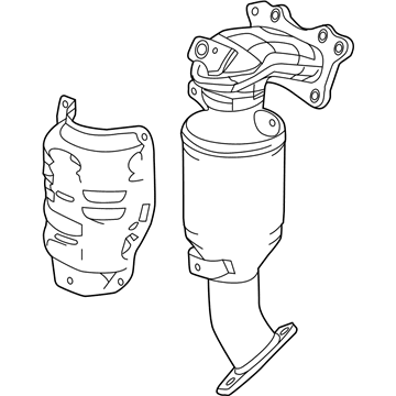 Acura 18190-5A2-A10 Primary Catalytic Converter