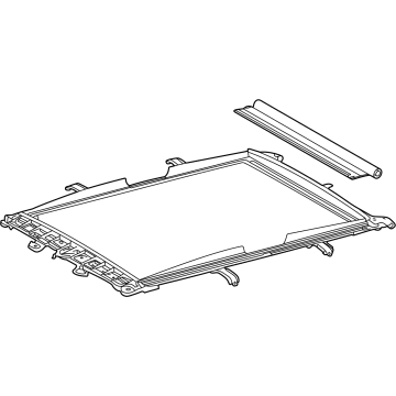 Toyota 63203-48210-B0 Sunroof Reinforcement