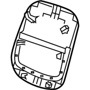 GM 22894008 Seat Back Panel