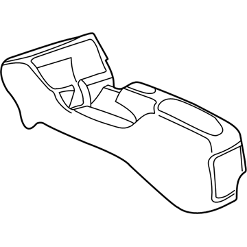 GM 22591518 Console Asm-Front Floor *Neutral