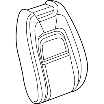 GM 23455803 Seat Back Cover