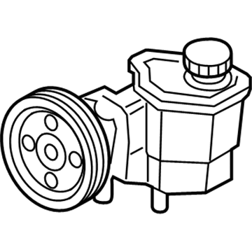 Mopar 52113239AJ Power Steering Pump