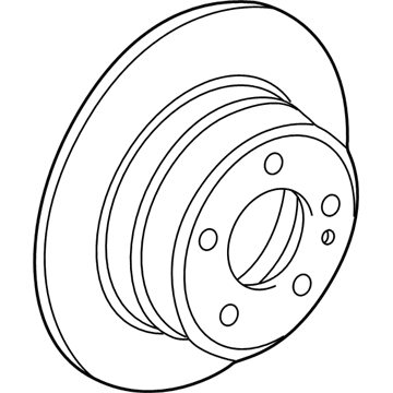 BMW 34-21-6-767-062 Brake Disc, Ventilated