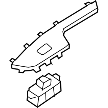 Kia 93575A8AC0BYF Power Window Assist Switch Assembly