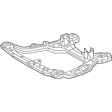 Lexus 51100-0E090 Frame Assembly, FR