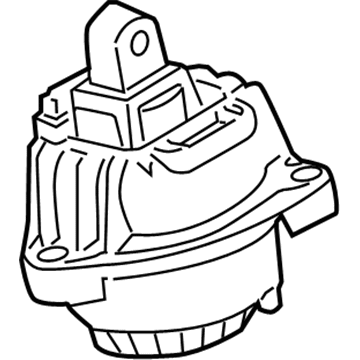 BMW 22-11-6-796-547 Engine Mount Left