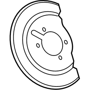 Mopar 4779909AB Shield-Splash